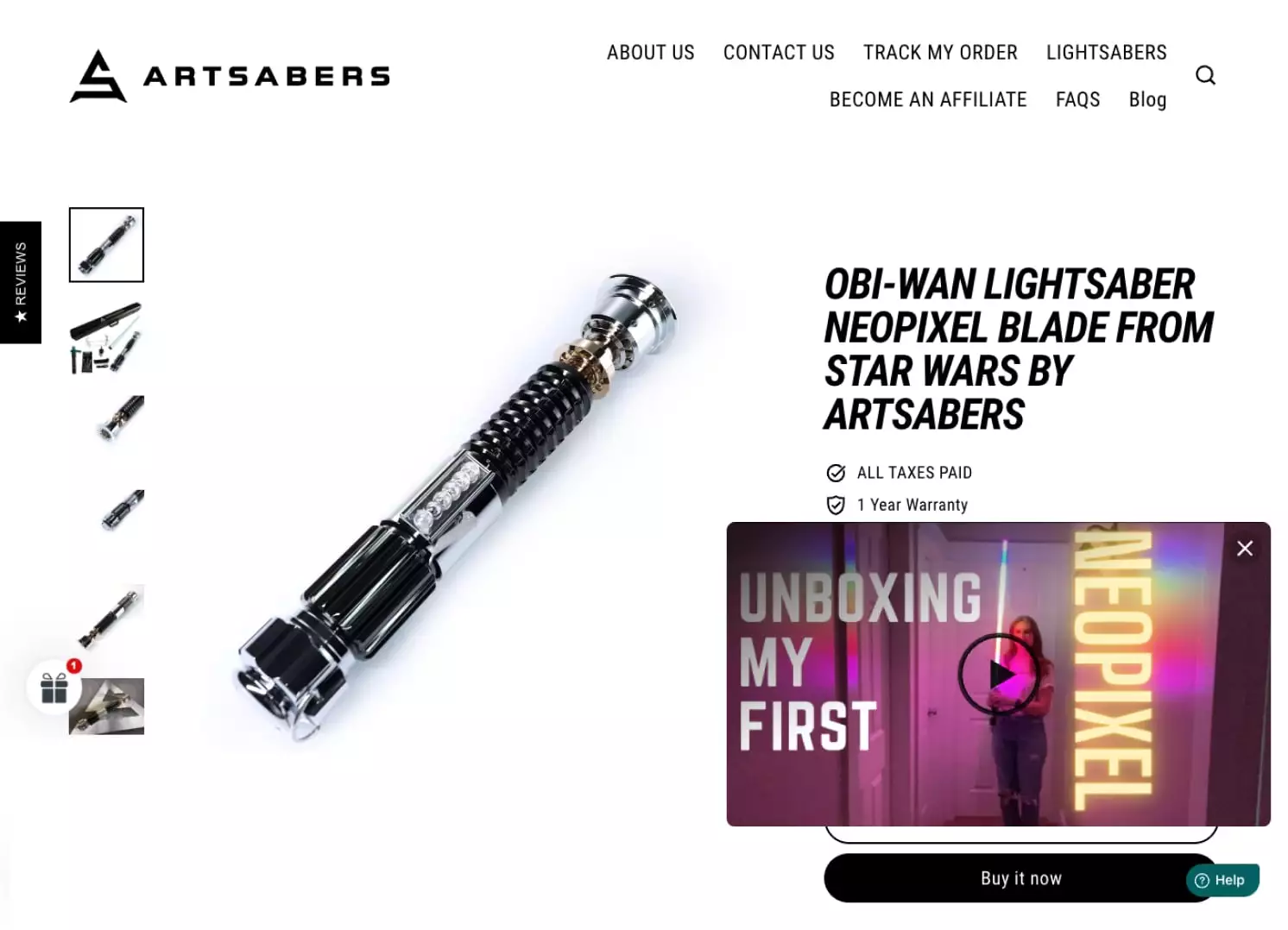 artsabers report on Videowise shoppable videos use case